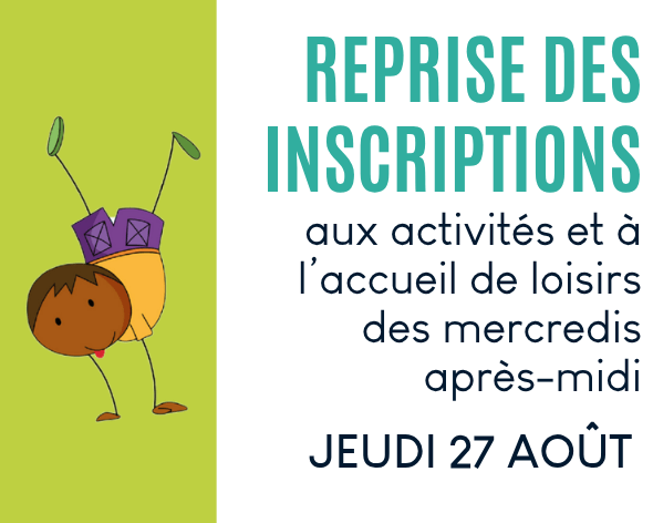 Reprise des inscriptions