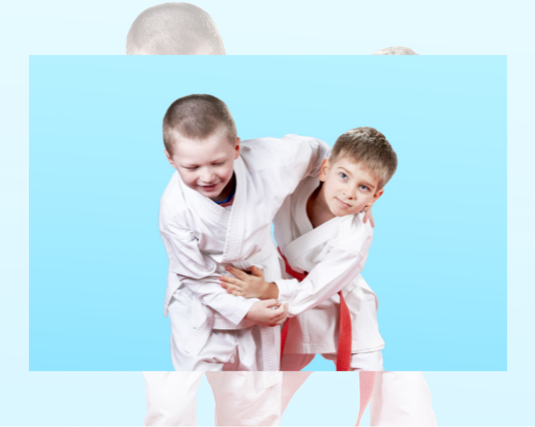 Enfant pratiquant le judo